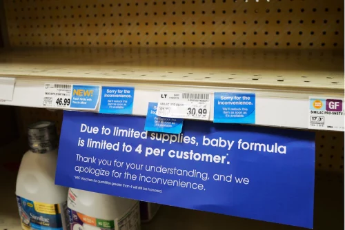 imrs Retailers are limiting formula purchases due to the recent shortage (Rick Bowmer/AP)
