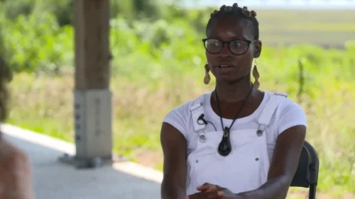 Gullah Geechee tour guide Akua Page turned to social media to spread the culture (Stay Tuned/NBC News)