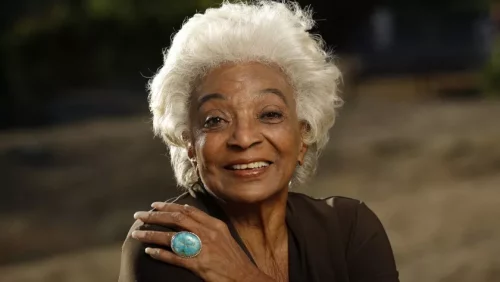 download A more recent photo of Nichelle Nichols Actress Nichelle Nichols in Malibu. (Mel Melcon / Los Angeles Times)