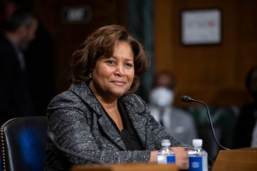 im-586371 Judge Michelle Childs will move from the U.S. District Court to D.C. Circuit Court of Appeals (ROD LAMKEY/ZUMA PRESS)