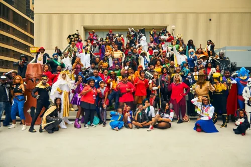 The Black Geeks of Dragon Con, gathering over Labor Day weekend. Since its inception in 2015, the group has grown from dozens to hundreds of participants. (Ari Skin for The New York Times)