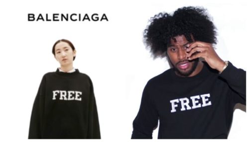 Fashion designer Lamont Stapleton (right)