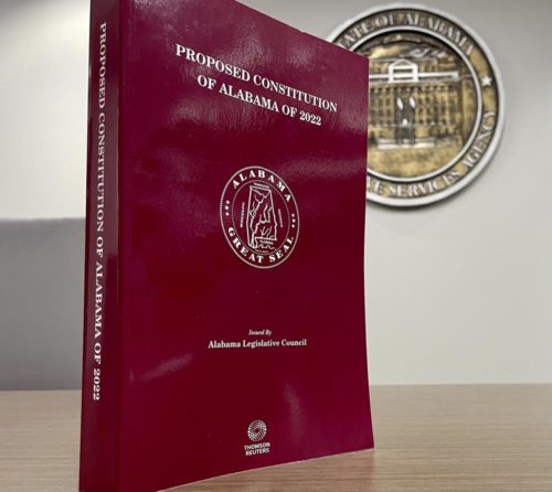 1000-1 On Nov. 8, Alabama voted on whether to ratify a recompiled Alabama Constitution that strips racist language and deletes repealed and redundant sections. (AP Photo/Kim Chandler)