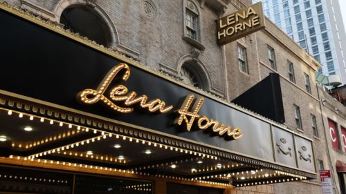 The Nederlander Organization unveiled Broadway's new Lena Horne Theatre on Tuesday. (Dia Dipasupil/Getty Images)