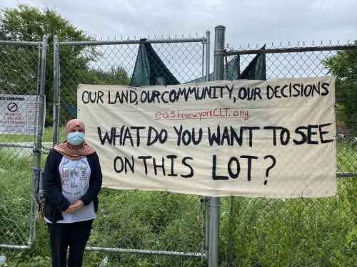 BuyTheBlock2-scaled-1 The East New York Community Land Trust hopes to inspire the community to take action over land and buildings (Contributed photo from East New York Community Land Trust)