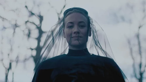 serena_handmaids_tale-cc-1180x664-1 Yvonne Strahovski as Serena Joy Waterford in "The Handmaid's Tale." (Photo courtesy of Hulu)