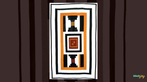 E2Q6HJNEU5ALFOWPKV3X5D6HK4 2022 quilt “No Time Being Wasted” by Mary Ann Pettway. (Black Joy)