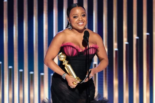 230110-Quinta-Brunson-award-golden-globes-ac-956p-0753d9 Quinta Brunson accepting an award