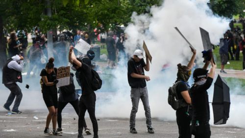 106559166-1590960184072gettyimages-1216441786 Police have used teargas at BLM protests (Michael Ciaglo)
