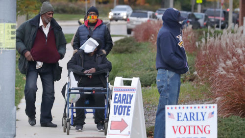 Voting-Milwaukee Early Voting in Milwaukee