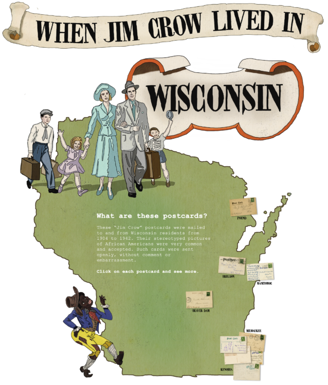 Jim Crow in WI exhibit image Jim Crow in WI exhibit image