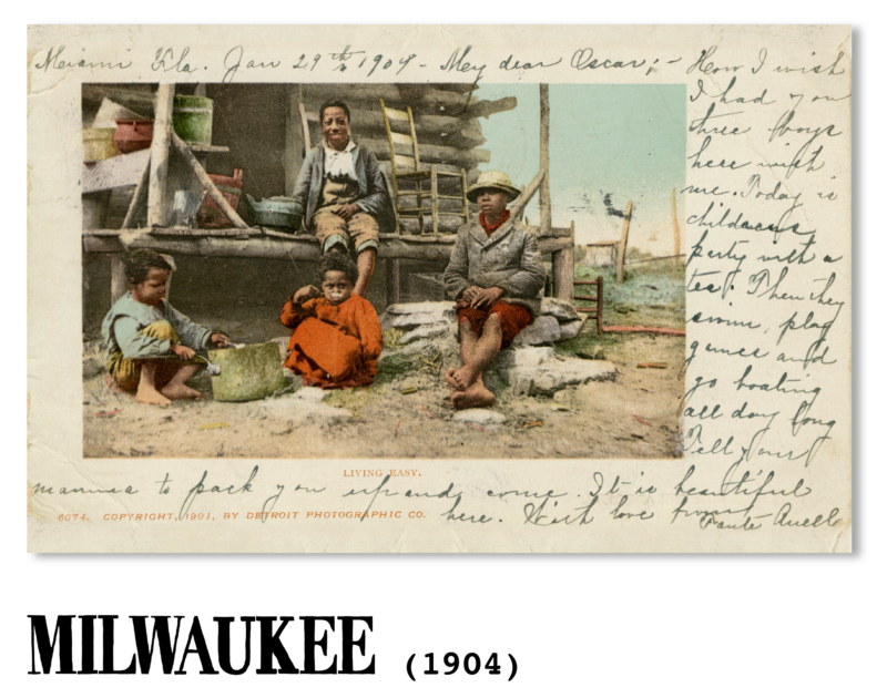 Living Easy postcard - Milwaukee, WI