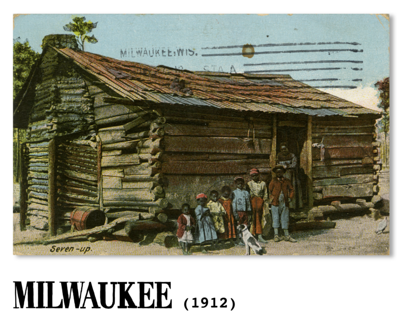 Seven-up postcard - Milwaukee, WI