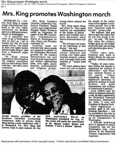 Screenshot-2023-08-17-021130.jpg Women civil rights leaders are gearing up for the 2023 March on Washington and reflect on the role of female activists sixty years ago.