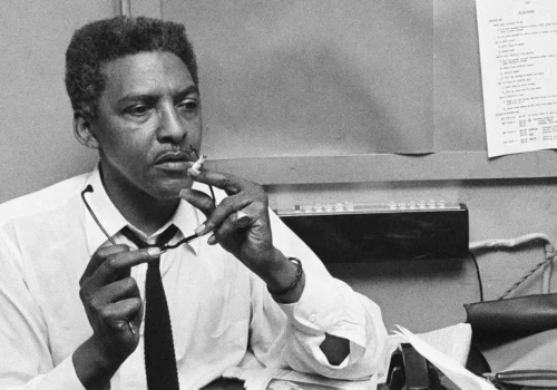 230926-bayard-rustin-mjf-1618-1608cf Bayard Rustin in 1963. (AP file)