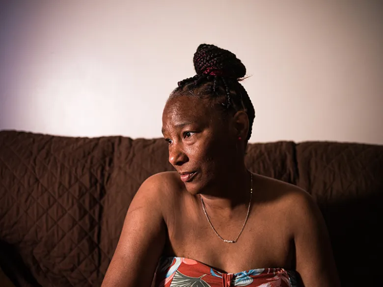 Latonya Moore says she hopes police will take missing person cases more seriously, rather than blaming the victims. (Photo: Sebastián Hidalgo)