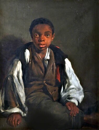 The Black Boy painting