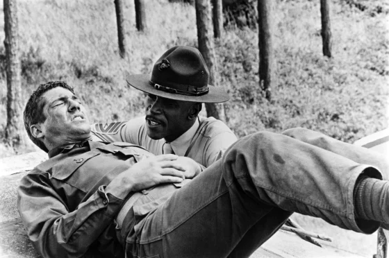 Richard Gere, left, and Louis Gossett Jr., in 'An Officer and A Gentlman' in 1982.Paramount / Courtesy Everett Collection