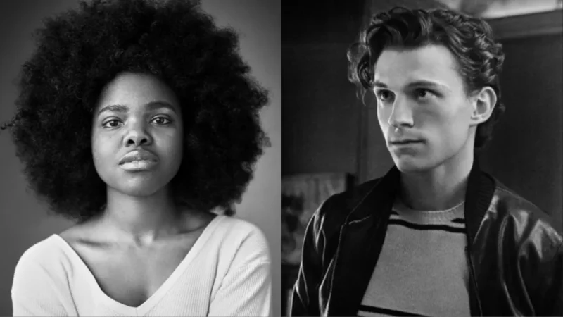 Tom Holland and Francesca Amewaduh-Rivers