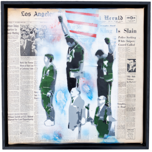 1968 Olympics – A peaceful protestby Daron Wolf
