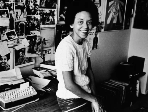 Yolanda Cornelia 'Nikki' Giovanni on January 1, 1973. (Hulton Archive)