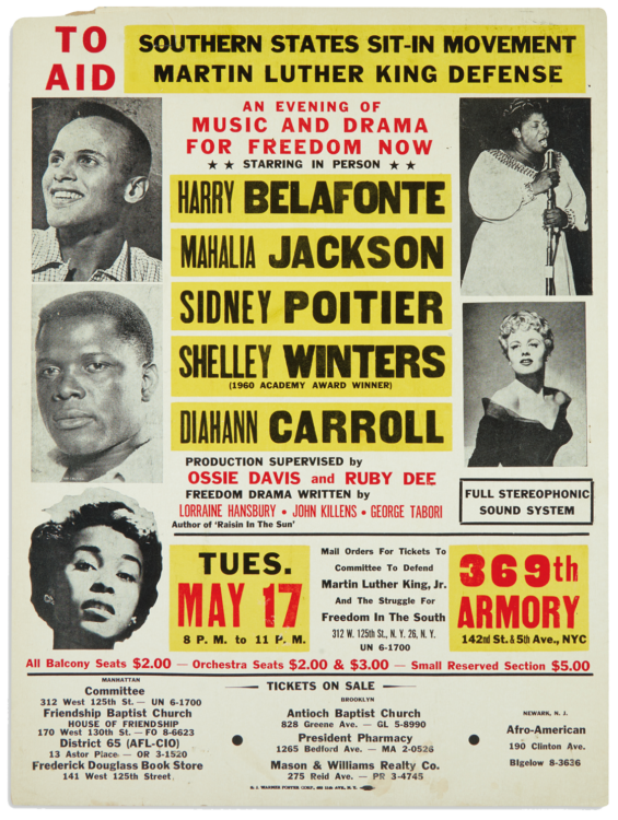 Sit-In Movement poster