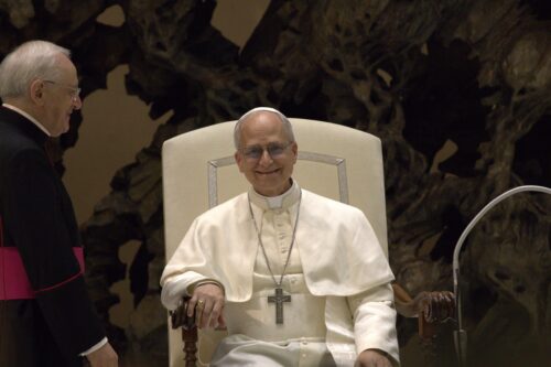 Pope Leo XIV, who has Creole ancestry (
⁠Edgar Beltrán, The Pillar, CC BY-SA 4.0, via Wikimedia Commons)