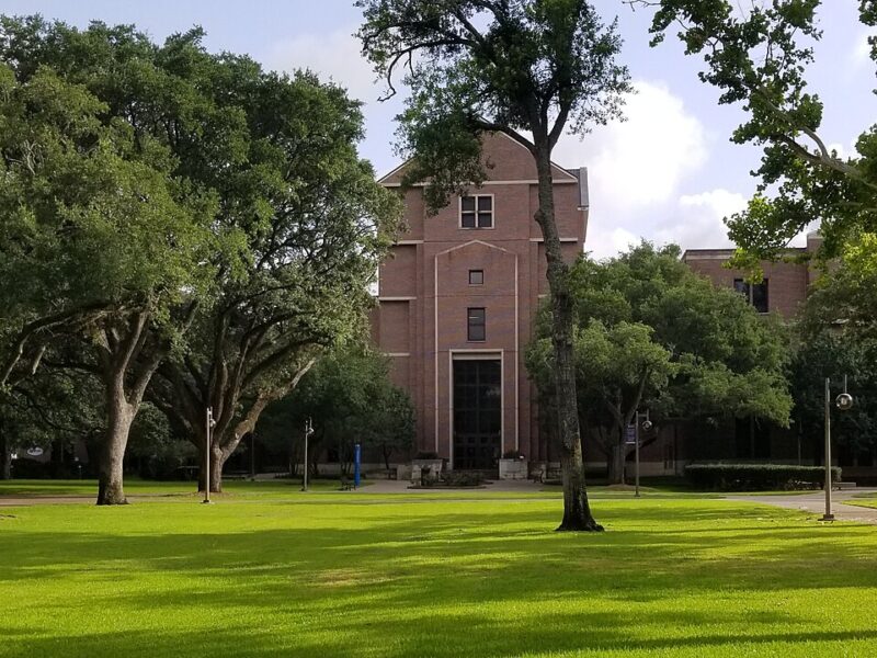 Library at Prairie View A&M University in Texas