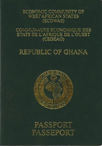 Ghana passport