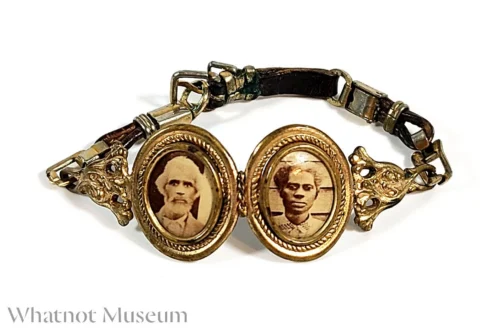 Morning bracelet featuring two images of Black men