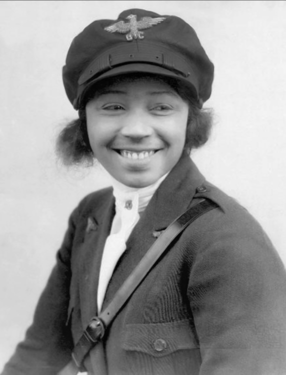 Bessie Coleman, 1923.
Public domain