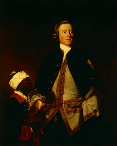 PAUL OURRY (1719-1793) by Sir Joshua Reynolds (1723 - 1792) at Saltram. Painted c1748.