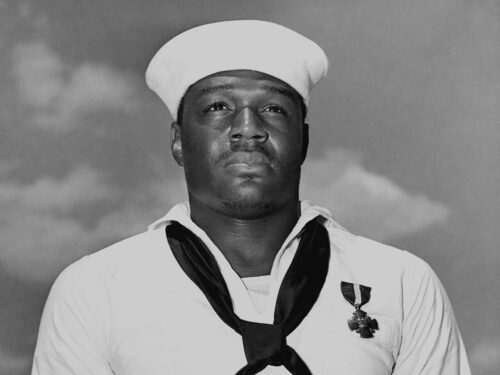 Doris Miller was known for his bravery during the attack on Pearl Harbor and was  the first African American to receive the Navy Cross