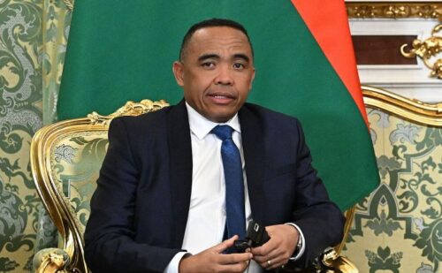 Madagascar president Michael Randrianirina earlier this year. (Kremlin.ru, CC BY 4.0, via Wikimedia Commons)
