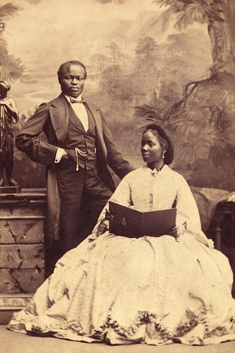 A girl called Àìná was captured by an African king and later taken to England to become Sarah Forbes Bonetta, protege of the imperial monarch. (Camille Silvy, Wikimedia)